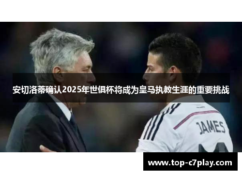 安切洛蒂确认2025年世俱杯将成为皇马执教生涯的重要挑战 安切洛蒂确认2025年世俱杯将成为皇马执教生涯的重要挑战